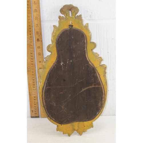 473 - Vintage giltwood framed Rococo style mirror