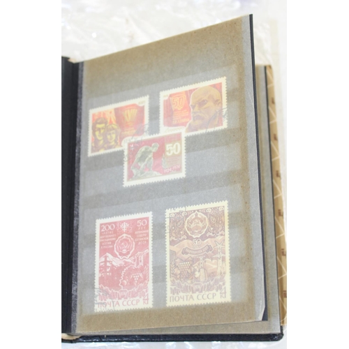 558 - Stamp stockbook containing majority Soviet era stamps