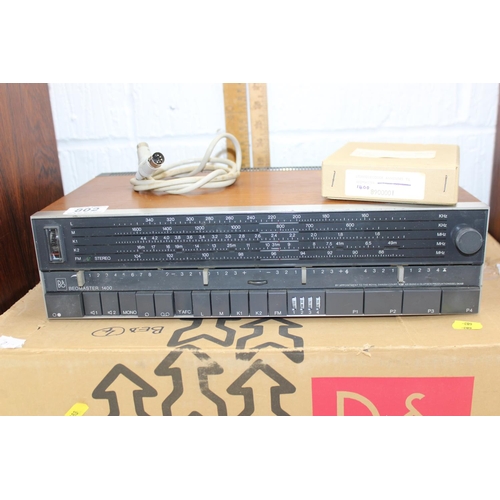 ラジオ・コンポ Bang and Olufsen BEOMASTER1200 BEOVOX600 Beocentral - Beomaster 1200