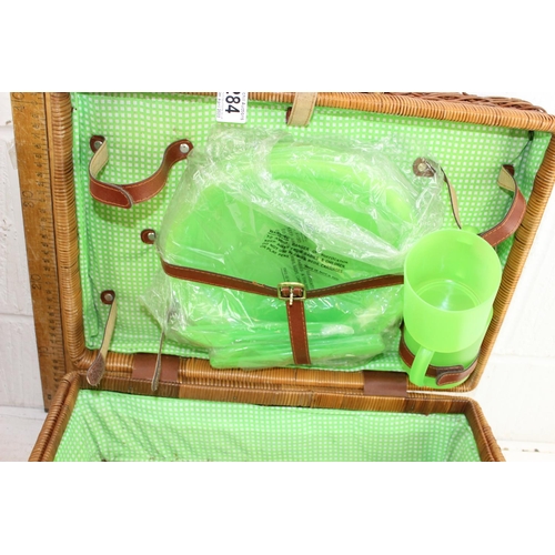 284 - 2 wicker baskets