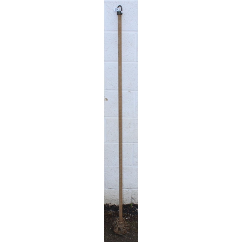242A - Large vintage hanging chandelier hook
