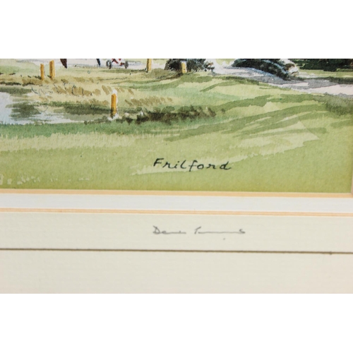 549C - Qty of pictures to inc an antique map of Yorkshire