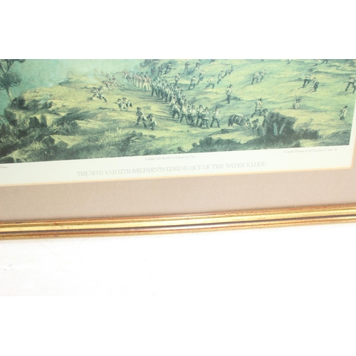 443 - A set of 6 Heritage Fine Art limited edition prints after T. Baines, in gilt frames