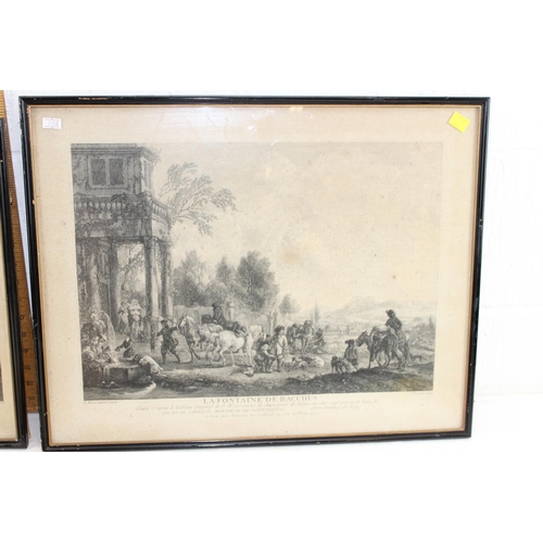 444 - Qty of assorted antique prints etc
