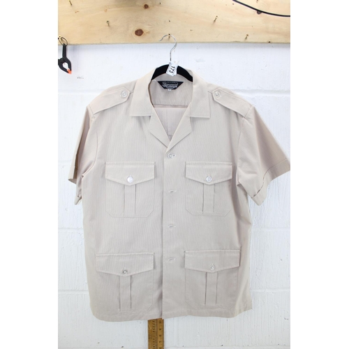 173 - Vintage coat and a vintage Safari type shirt
