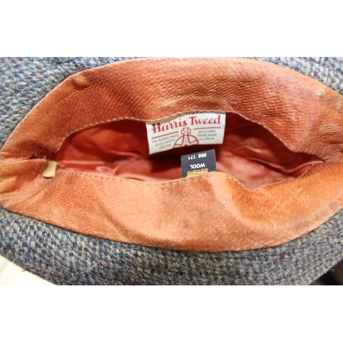 173b - 11 assorted vintage hats to inc 2 top hats, flat caps etc