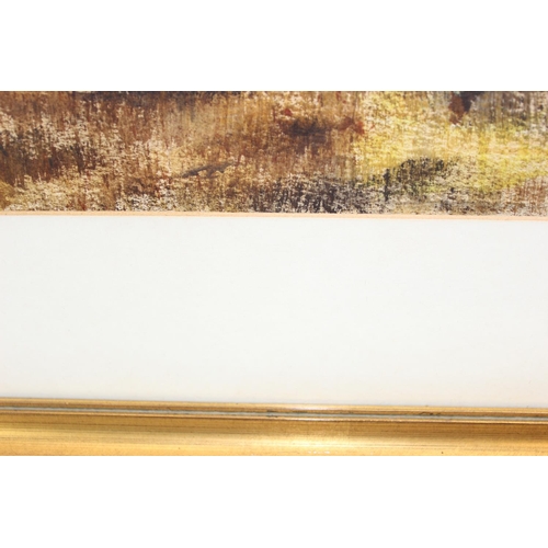 468 - Colin Doggett (XX), oil painting of a riverbank in autumn, dated 1980