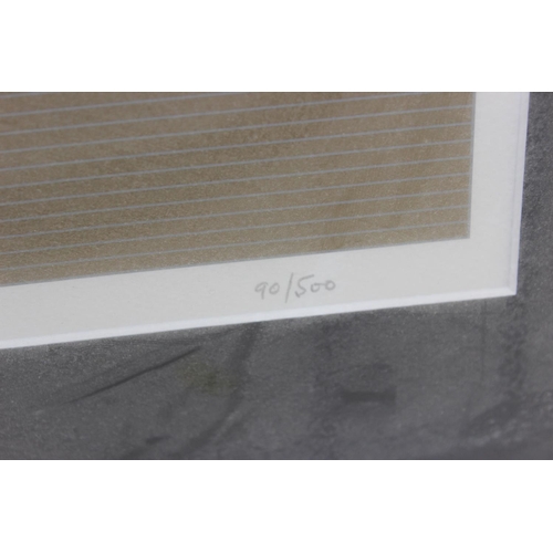 465 - Limited edition lithograph for U2's Achtung Baby album by Anton Corbijn, with certificate of authent... 