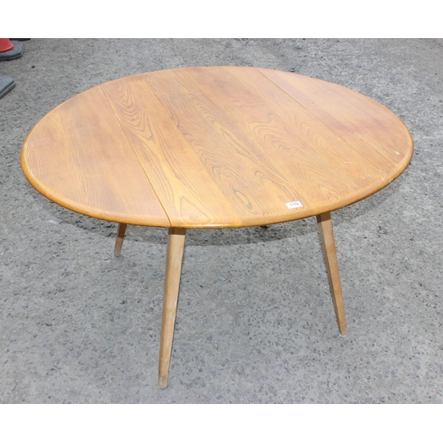 119 - Vintage Ercol dropleaf dining table