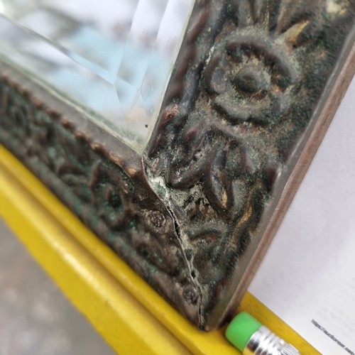 454 - An antique metal framed Dutch 