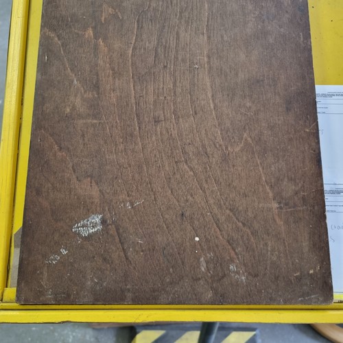 454 - An antique metal framed Dutch 