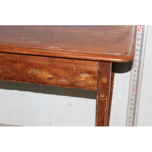 26 - A small 19th century Mahogany side table