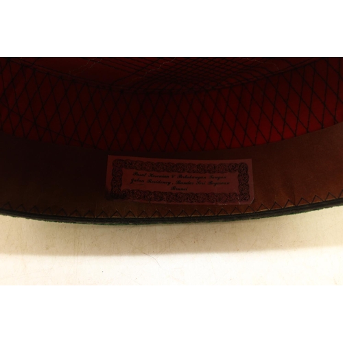 1014 - Brunei military cap, Lt Col Jeeva