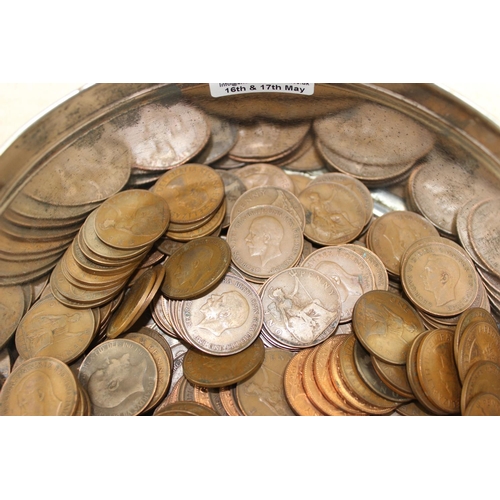 1322 - Qty of mixed UK coins, approx 3kg gross