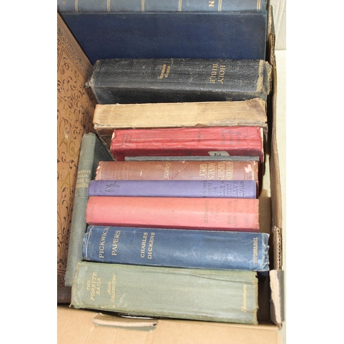 577 - Qty of assorted antique and later books