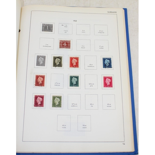 580 - Dutch Indies stamp album and contents, some 19th century