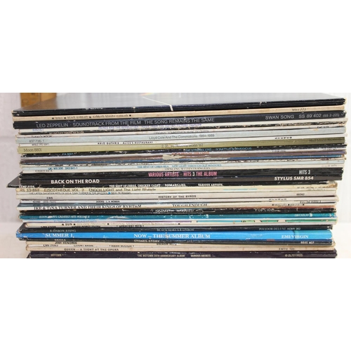 650 - Qty of assorted LP records etc to inc Pink Floyd, Elton John, ACDC etc