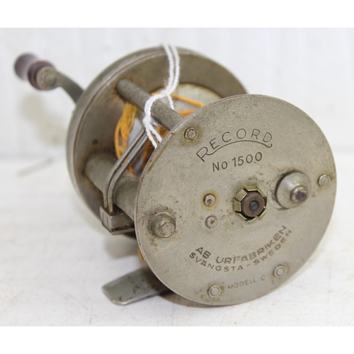 754 - Vintage Swedish made Record 1500 fishing reel