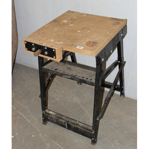 887 - Folding workbench