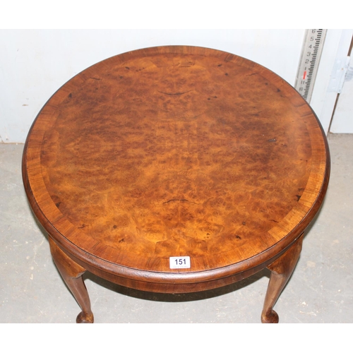 151 - Vintage drum coffee table