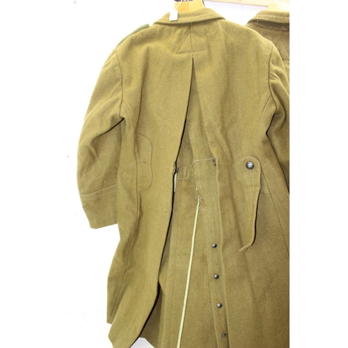 1018 - 2 Romanian military greatcoats, 20th century