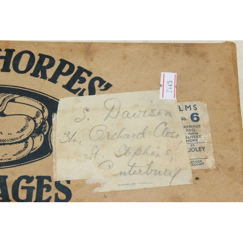 283 - Vintage small Palethorpes' advertising Sausage box