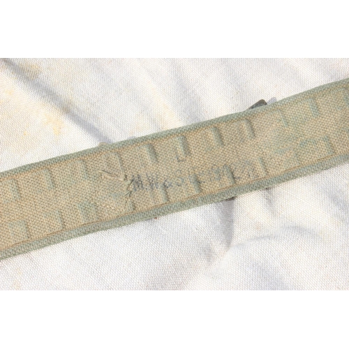 1015 - WW2 period military officer's bed roll previously belonging to Captain J.F.A Mason 174781, containin... 