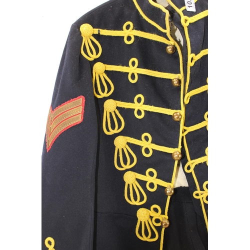 1027 - WW1 period Hussars tunic with Sergeants stripes