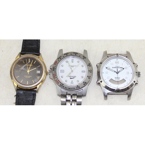 1420 - Qty of assorted vintage to inc Citizen & Timex Expedition Indiglo etc