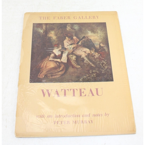 595 - 5 Vintage Art Express publications to inc books on Degas, Dufy etc and one other on Watteau (6)