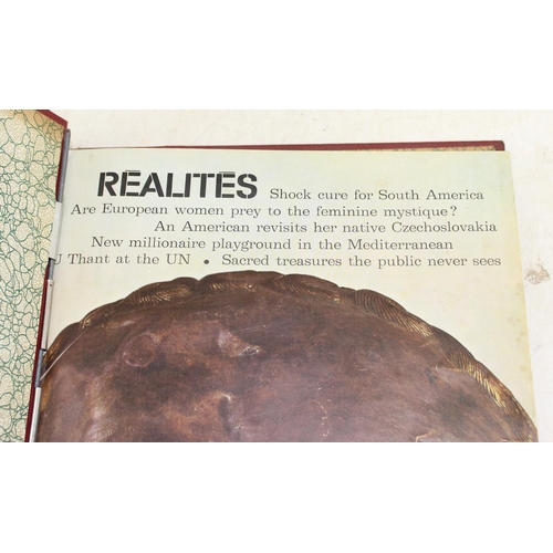 597 - Bound set of Realites magazines, good vintage advertising