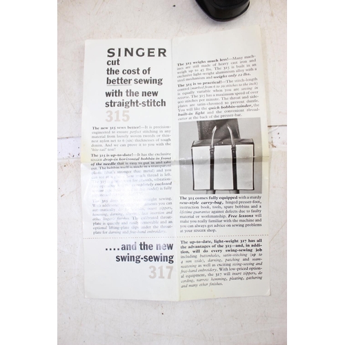 913 - Vintage Singer 315 sewing machine