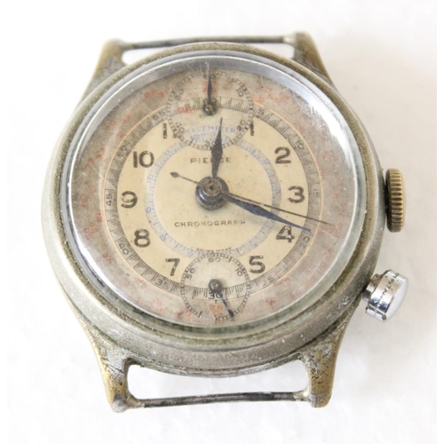 1414 - A vintage Swiss made Pierce Chronograph wristwatch