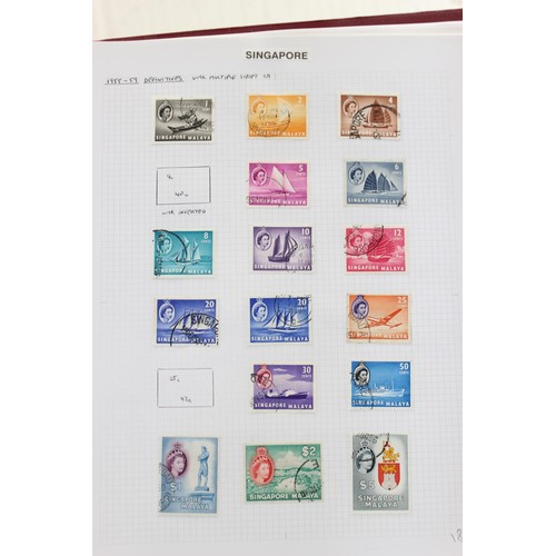 607 - Stamps - Singapore Used, GV1/2001, (sparse later), SG catalogue £1136