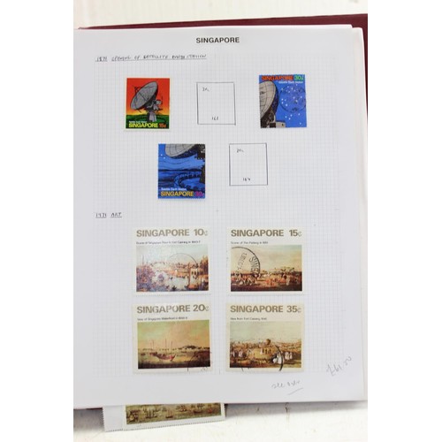 607 - Stamps - Singapore Used, GV1/2001, (sparse later), SG catalogue £1136