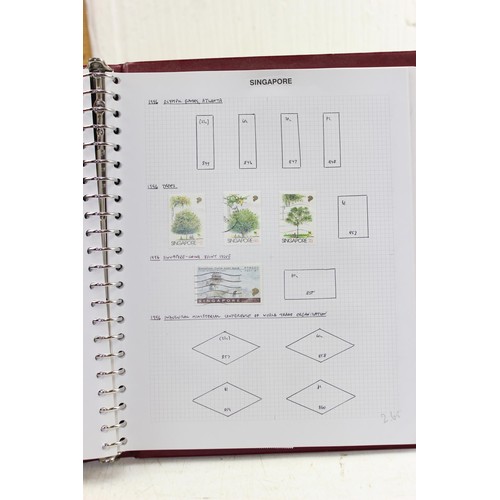 607 - Stamps - Singapore Used, GV1/2001, (sparse later), SG catalogue £1136