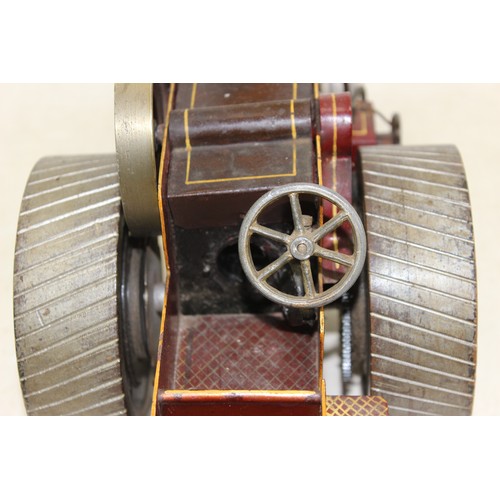 1581 - An interesting early to mid 20th century scratch built steam engine in the manner of Mamod, lovely q... 