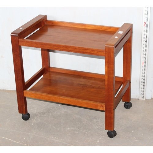 13 - Retro Danish style serving trolley