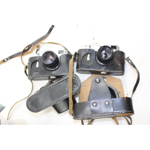 729 - Cased set of Carl Wetzlar Aerolux binoculars