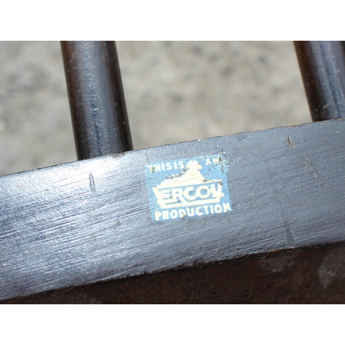 151A - Retro Ercol hoop back dining chair