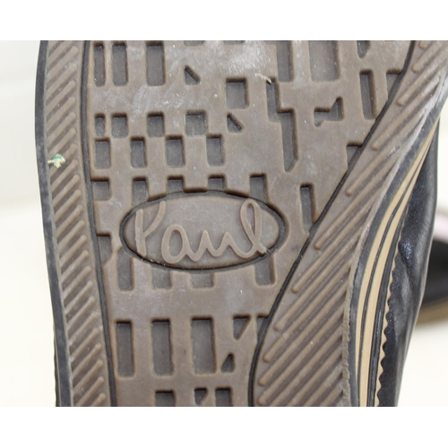 207 - A pair of Paul Smith high topped shoes with embroidery, size 10