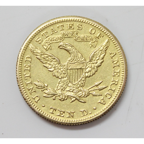 1328 - Coins, USA, a 10 Dollar 