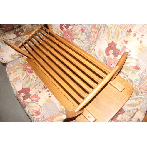 5a - Ercol coffee table with magazine rack, Golden Dawn finish