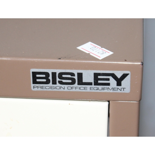 41 - Bisley 10 drawer metal set of drawers