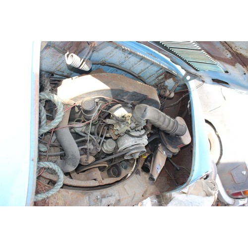 0a - Volkswagen Karmann Ghia, left hand drive, 1500cc soft top for restoration or parts car believed to b... 