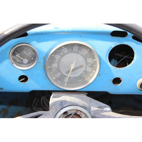 0a - Volkswagen Karmann Ghia, left hand drive, 1500cc soft top for restoration or parts car believed to b... 