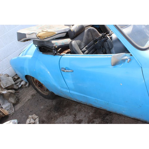 0a - Volkswagen Karmann Ghia, left hand drive, 1500cc soft top for restoration or parts car believed to b... 