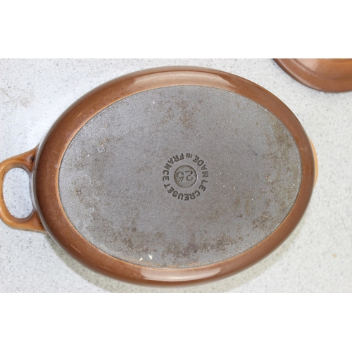 1706 - Le Creuset cast iron enamel cooking pot