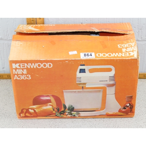 864 - Vintage Kenwood mini food mixer