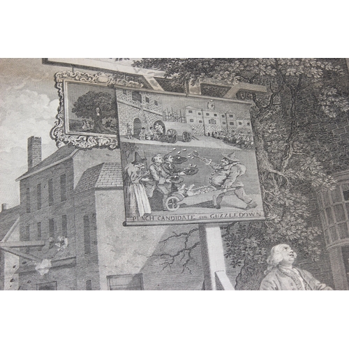 407 - 4 antique William Hogarth prints, 